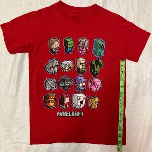 Minecraft Game Characters Mini Mobs Creeper Tee